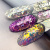Patrisa Nail Гель для дизайна с глиттером GALAXY GEL Sunset 5 гр. AE107