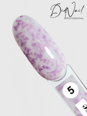 DidNail Professional Камуфлирующая база с поталью Potal Base 5 10 мл. DidNail Professional Камуфлирующая база с поталью Potal Base 5 10 мл.