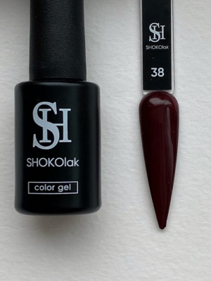 SHOKOlak гель-лак GEL POLISH №38 10 мл.