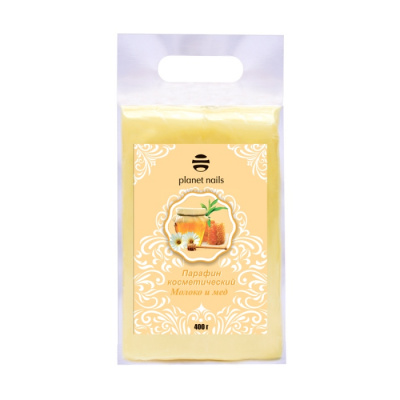 Парафин косметический Planet Nails Молоко и мед 400 гр. 12245 Парафин косметический Planet Nails Молоко и мед 400 гр. 12245