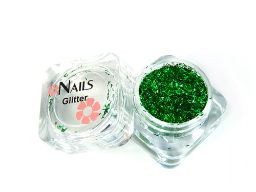 Глиттер Nails квадр.банка Y1BV080