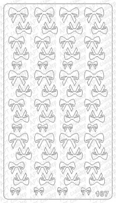 Металлизированные наклейки для ногтей 107 цвет золото Металлизированные наклейки для ногтей 107 цвет золото