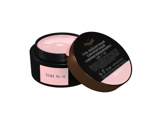 Опция Камуфлирующий самовыравнивающийся гель темно-розовый (холодный) Тон 6 15 мл. 37931