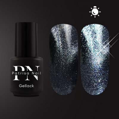 Patrisa Nail светоотражающий магнитный гель-лак Polar Night Flash Magnetic холодное серебро 3,5 мл. B185 Patrisa Nail светоотражающий магнитный гель-лак Polar Night Flash Magnetic холодное серебро 3,5 мл. B185