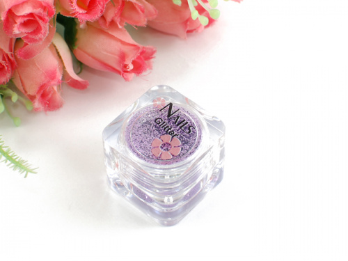 Глиттер Nails квадр.банка Y1BV050