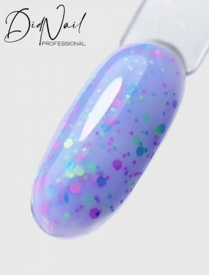 DidNail Professional Камуфлирующая база с поталью Hard Party Base 10 мл. HPB#11