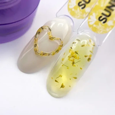 Patrisa Nail Гель для дизайна с цветами FLOWER GEL Sunflower 5 г.