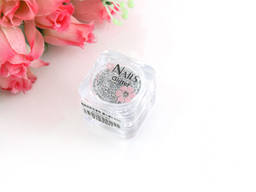 Глиттер Nails квадр.банка Y1BV061