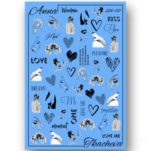 2D Слайдер-дизайн by Anna Tkacheva LUX-012