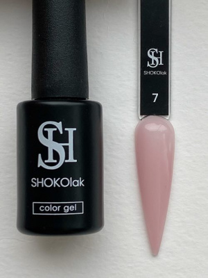 SHOKOlak гель-лак GEL POLISH camouflage body №7 10 мл.