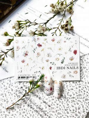 IBDI NAILS Слайдер дизайн COLORFUL 203