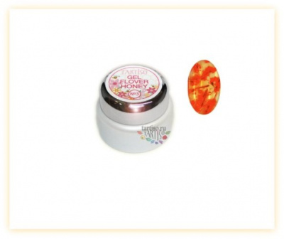 TARTISO FLOWER HONEY 03 ОРАНЖЕВЫЙ Гель цветной с сухоцветами 7 г. GKTFH-03 TARTISO FLOWER HONEY 03 ОРАНЖЕВЫЙ Гель цветной с сухоцветами 7 г. GKTFH-03