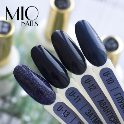 MIO Nails Гель-лак Основная палитра U-10 Глубины морей 8 мл.