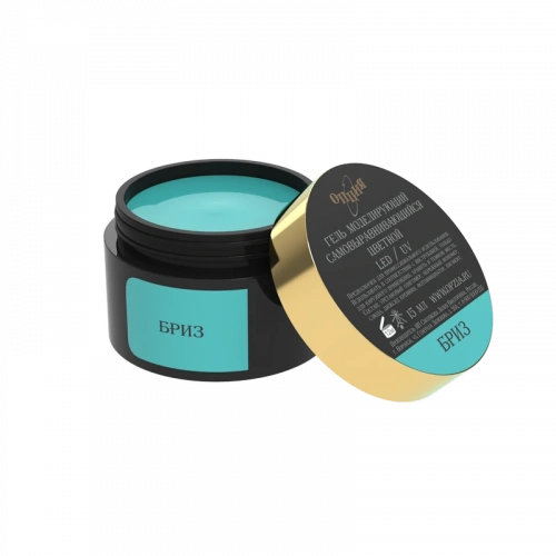 Опция Гель моделирующий самовыравнивающийся цветной Бриз 15 мл.