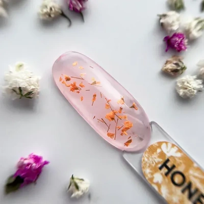 Patrisa Nail Гель для дизайна с цветами FLOWER GEL Honey 5 г.