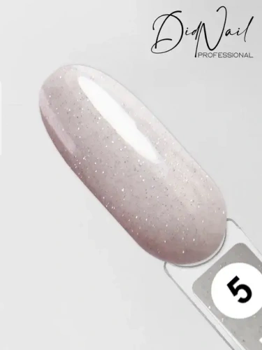 DidNail Professional Камуфлирующая база с блестками Glow Pic Base 05 10 мл.