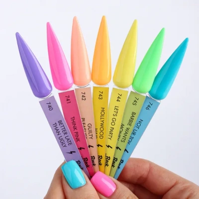 RockNail Гель-лак Barbiecore 744 Let's Go Party 10 мл.