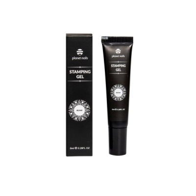 Гель-краска Planet Nails Stamping Gel белая, 8 мл. 11571