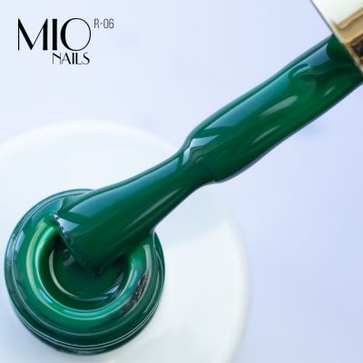 MIO Nails Гель-лак Основная палитра R-06 Изумрудный город 8 мл.