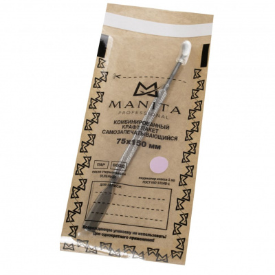 MANITA Professional Крафт-пакет Комбинированный для стерилизации 75x150 100 шт./уп. MANITA Professional Крафт-пакет Комбинированный для стерилизации 75x150 100 шт./уп.