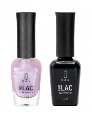 IQ Beauty Лак для ногтей с биокерамикой Nail Polish PROLAC+bioceramics 085 Bubbles 12,5 мл. IQ Beauty Лак для ногтей с биокерамикой Nail Polish PROLAC+bioceramics 085 Bubbles 12,5 мл.