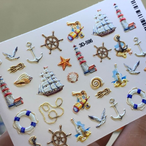 3D Объемный слайдер-дизайн 3D596