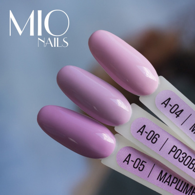 MIO Nails Гель-лак Основная палитра A-06 Розовый зефир 8 мл.