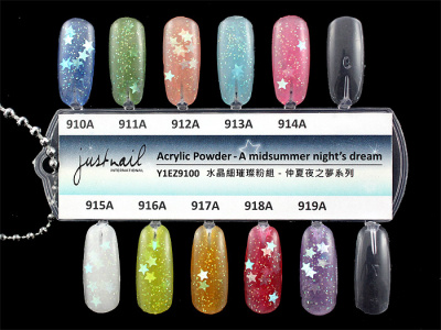 Акриловая пудра Justnail Y1EZ918X Wedding March by A midsummer nights dream 6 гр.