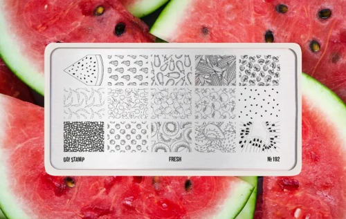 Go Stamp Пластина для стемпинга 192 Fresh
