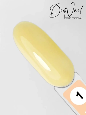 DidNail Professional Цветная каучуковая база для ногтей Lily Base 01 10 мл.