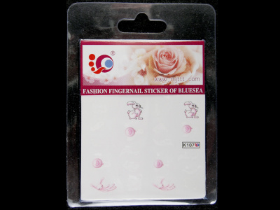 Nails Переводные картинки Y1BHK107