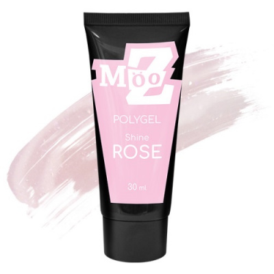 MOOZ Полигель Polygel Shine Rose 30 мл. OB10