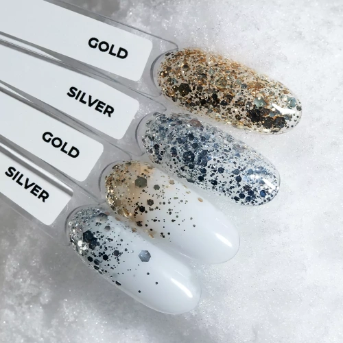 MoodNail Гель-лак Just Shine Silver 10 г.