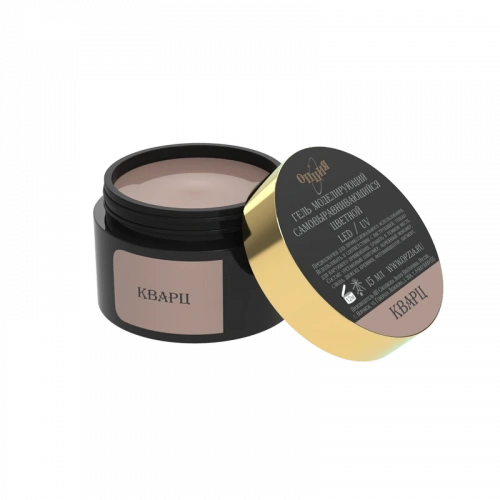 Опция Гель моделирующий самовыравнивающийся цветной Кварц 15 мл.