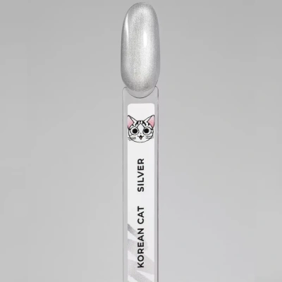 MoodNail Гель-лак Korean cat Silver 10 г. MoodNail Гель-лак Korean cat Silver 10 г.