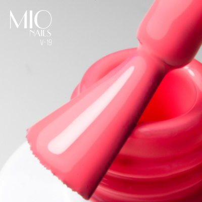 MIO Nails Гель-лак Основная палитра V-19 Живой коралл 8 мл.