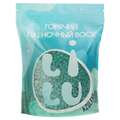 LILU Воск горячий пленочный в гранулах 700 гр. Azulen 01-3101 (09) LILU Воск горячий пленочный в гранулах 700 гр. Azulen 01-3101 (09)