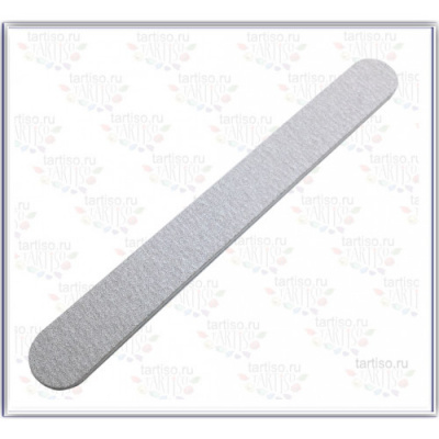 Пилка TARTISO закругленная, серая (100/180) (без логотипа) PTPGR-100-180 Пилка TARTISO закругленная, серая (100/180) (без логотипа) PTPGR-100-180
