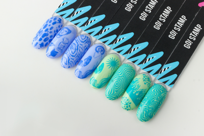 Go Stamp Пластина для стемпинга 126 No end