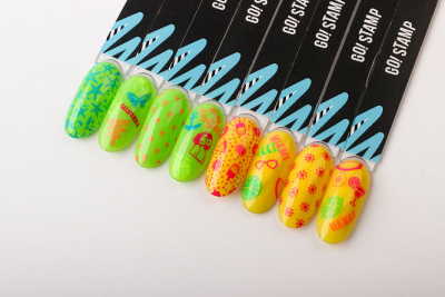 Go Stamp Пластина для стемпинга 092 Beach babe