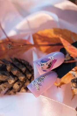 MALGRAT Nails 3D Слайдер-дизайн ОБЪЕМНЫЕ 3D СЛАЙДЕРЫ 3D Осень 3DAU114