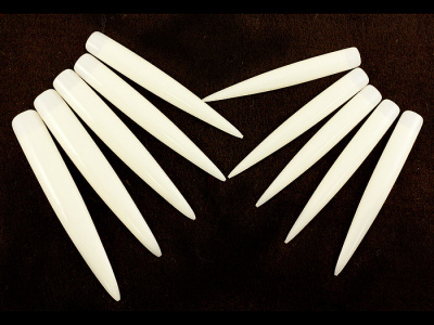 Типсы Justnail Клиновидные натуральные (Y1NJ22) 10 шт./пакет