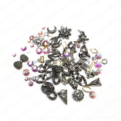 Дизайн Серебро микс металл DSIM