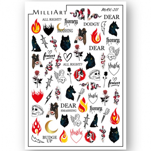 Слайдер-дизайн MILLIART NAILS MAX-211