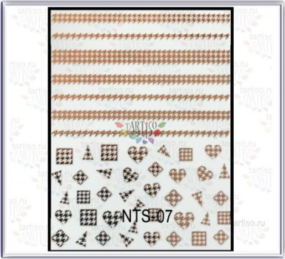 Наклейки Tartiso Полоски NTS-07 Наклейки Tartiso Полоски NTS-07