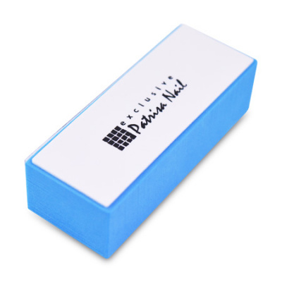 Patrisa Nail Полировочный блок трехсторонний голубой мягкий 600/320/400 KB27 Patrisa Nail Полировочный блок трехсторонний голубой мягкий 600/320/400 KB27