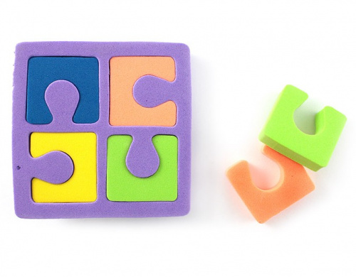 Разделители для пальцев ног (Y1ZC101E) Фиолетовый квадрат