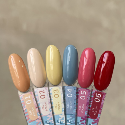 NIK nails гель-лак Coral Reef 02 8 г. NIK nails гель-лак Coral Reef 02 8 г.