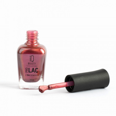 IQ Beauty Лак для ногтей с биокерамикой Nail Polish PROLAC+bioceramics 096 Ruby flare 12,5 мл. IQ Beauty Лак для ногтей с биокерамикой Nail Polish PROLAC+bioceramics 096 Ruby flare 12,5 мл.