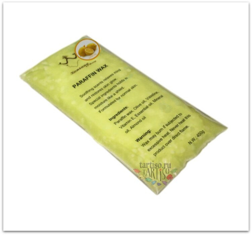 Парафин Лимон (брикет) 450 г.